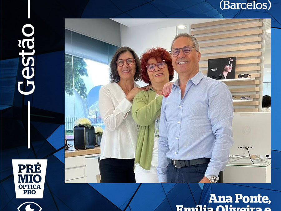 Ana Ponte, Emília Oliveira e Custódio Neiva, Centro Óptico Ibérico